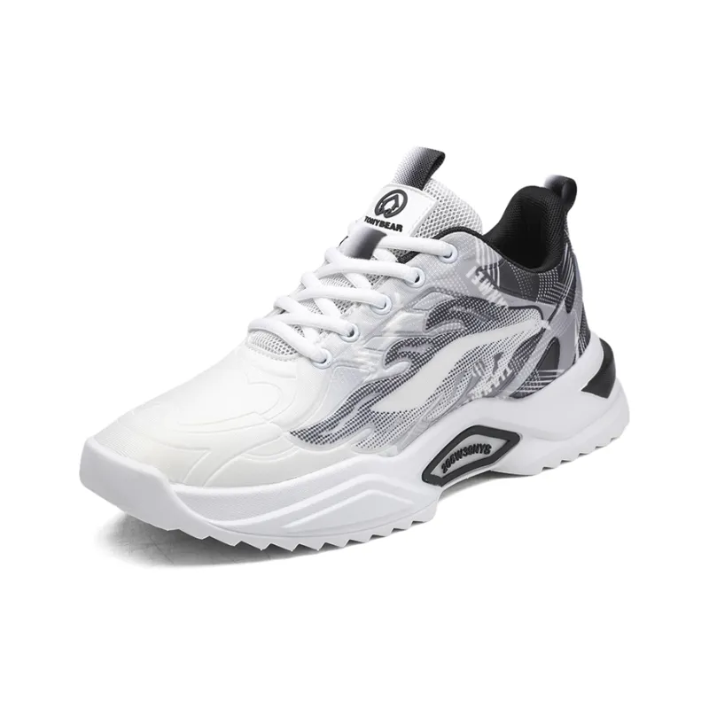 TONYBEAR Abrasion Resistant Slip Resistant Low Top Summer, Casual Sports Running Shoes Men's-0