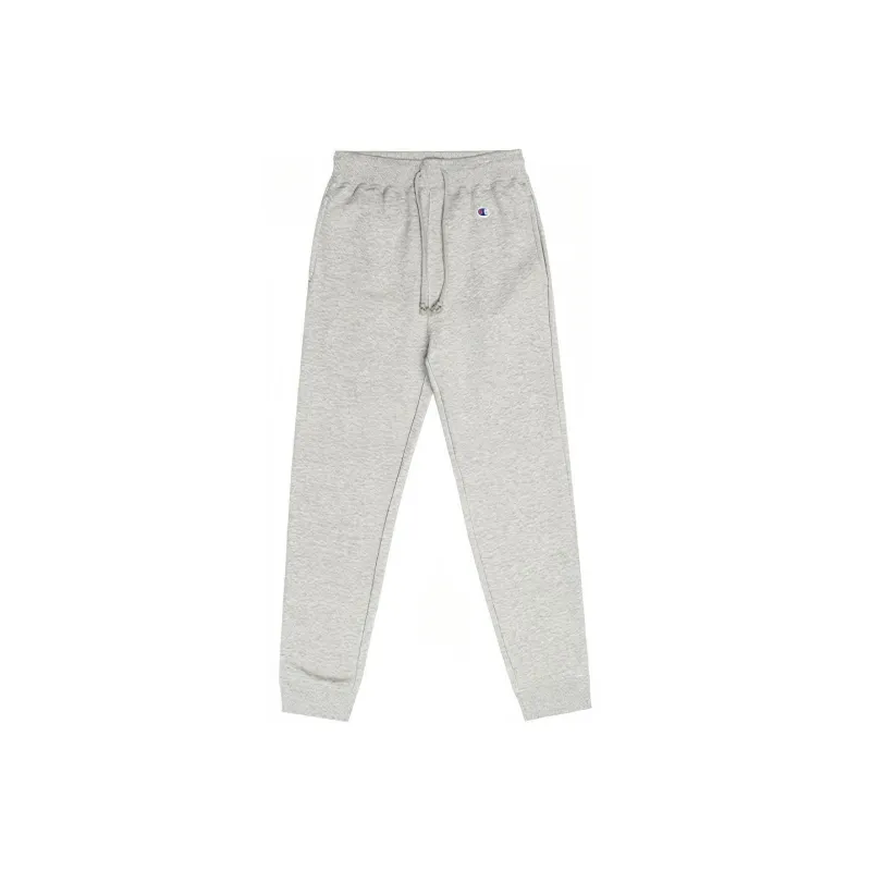 Champion Knitted Sweatpants Men Light Gray-0