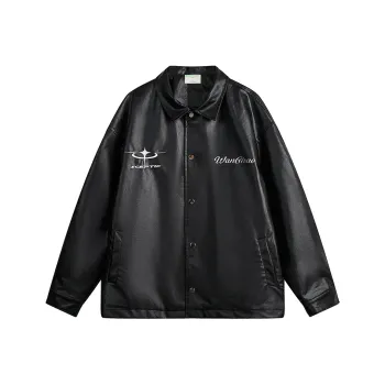 WANCHAO CP Leather Jacket Coat Unisex