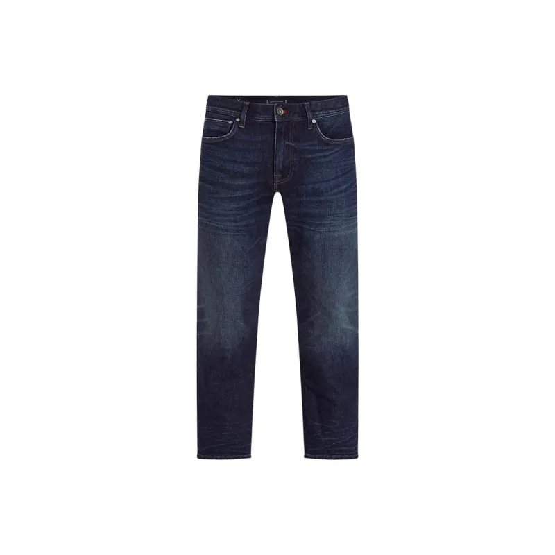 Tommy Hilfiger Th Flex Denton Straight Faded Jeans Jeans Men's Dark Blue-0