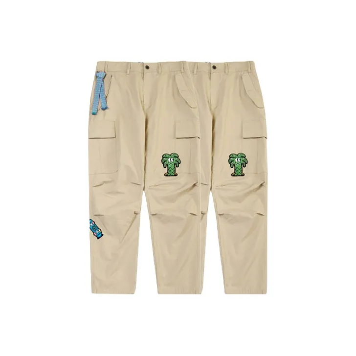 LiNing Skateboard Casual Pants Fall Unisex Khaki-6