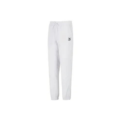 PUMA Knitted Sweatpants Men Gray