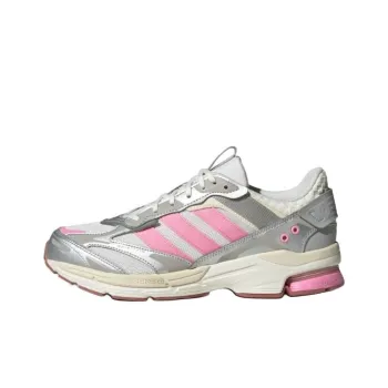 Adidas Spiritain 2000 Anti Slip Wear Resistant Low Top Chunky Sneakers Unisex Silver Pink