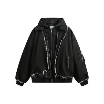 WLNEXT Jackets Coats Unisex Black