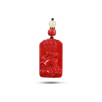 Dora Skewers Cinnabar Pendants Unisex