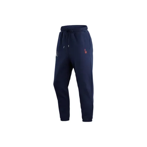 Jordan Year Of The Dragon CNY Series Knitted Sweatpants Men's Navy Blue