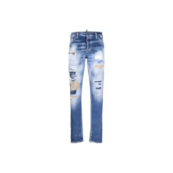 DSQUARED 2 Bleach Effect Jeans