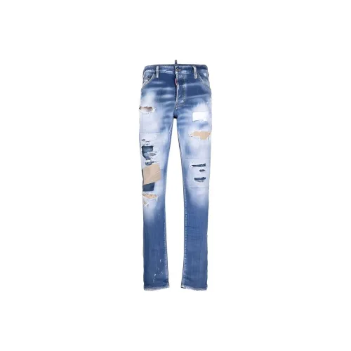 DSQUARED 2 Bleach Effect Jeans