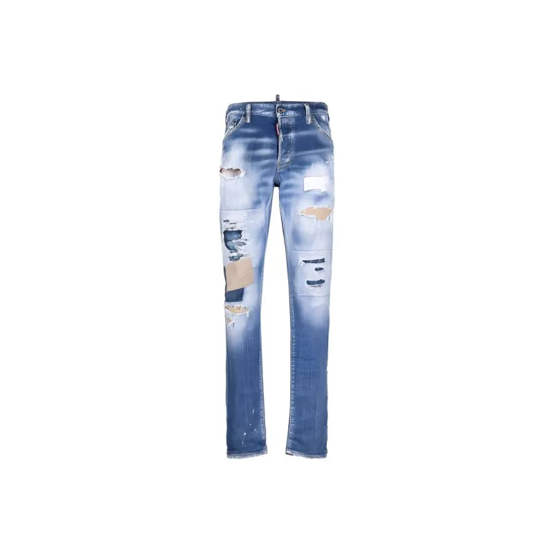 DSQUARED 2 Bleach Effect Jeans-0