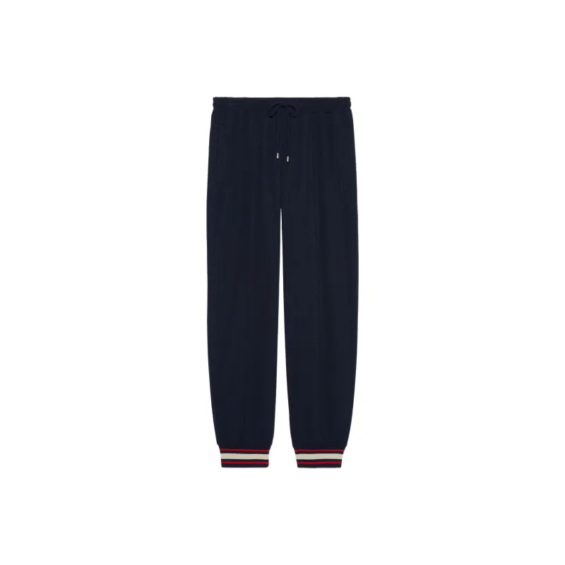 GUCCI Cotton Jersey Track Pants-0