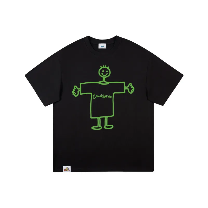 COMIC LARVA T Shirts Unisex-11
