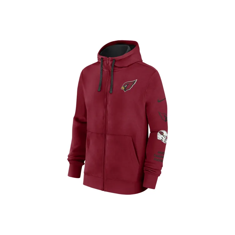 Nike Arizona Cardinals Club Men's Nike Nfl Full-Zip Hoodie-0