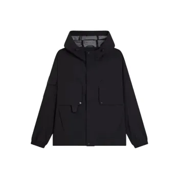 XTEP Trench Coat Men's Jet Black