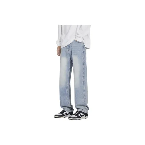 IJRJ Jeans Unisex Light Blue