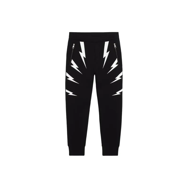 Neil Barrett Knitted Sweatpants Men Black-0