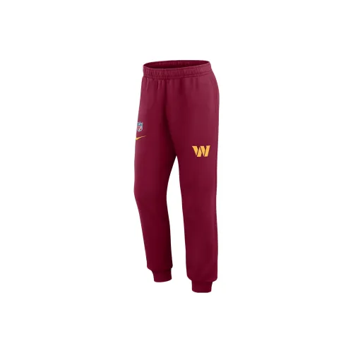 Nike Washington Commanders Sideline Club Knitted Sports Pants Men's Red