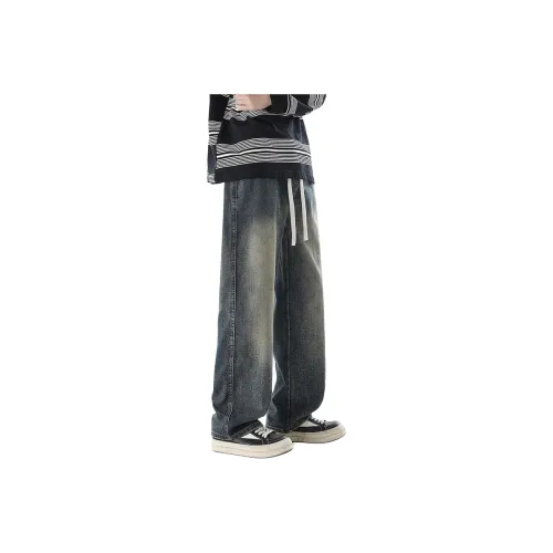 Warrior Huichao Riding The Wind Collection Jeans Unisex