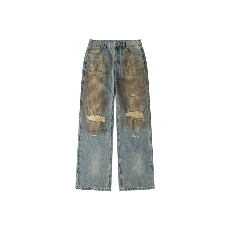 Heartboon Jeans Unisex Denim Blue-0