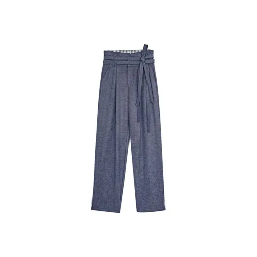 VALLEYOUTH Casual Pants Unisex Dark Blue Gray