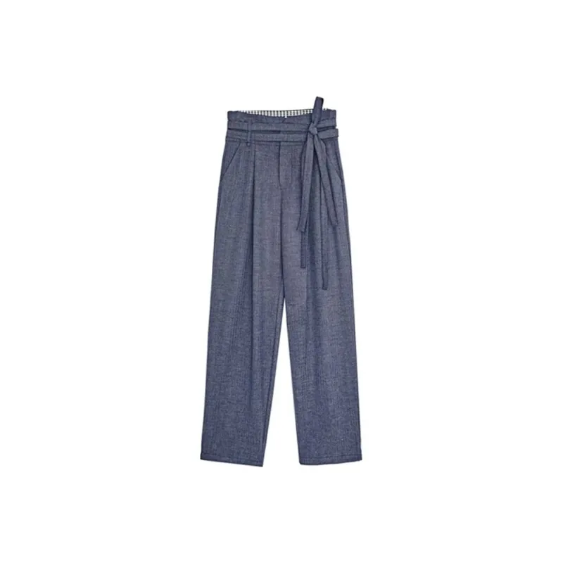 VALLEYOUTH Casual Pants Unisex Dark Blue Gray-0