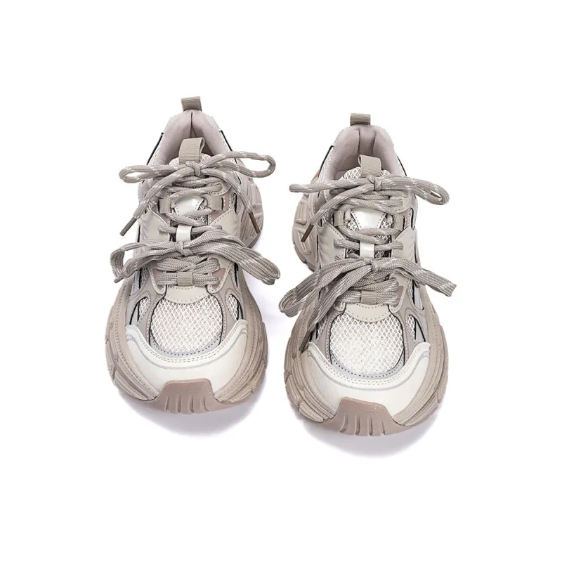 EXULL Q Balance Lightweight Height Increasing Low Top Chunky Sneakers Women's-9