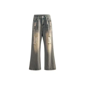 Ghost Mask Jeans Unisex Vintage
