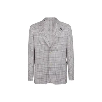LARDINI Houndstooth pattern Blazer