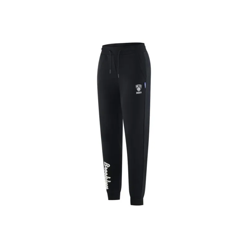NBA Knitted Sports Pants Unisex Black-4