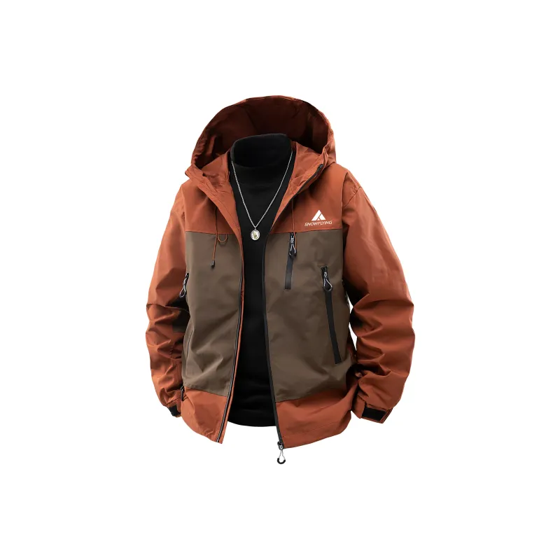 SNOW FLYING Jackets Coats Unisex Light Coffee-2