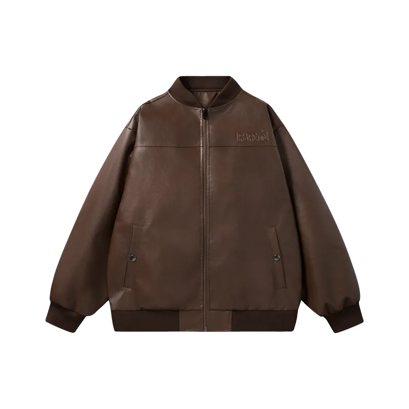 POPEYE Flight Jackets & Coats Leather Jacket Unisex-2