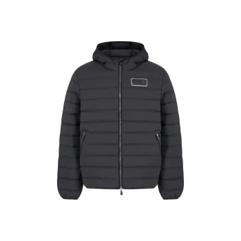 EMPORIO ARMANI EA7 Down Jacket Men's Black