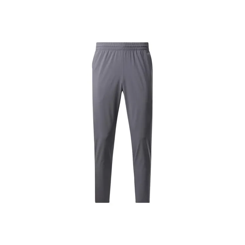 Reebok Knitted Sweatpants Men Light Gray Black-0