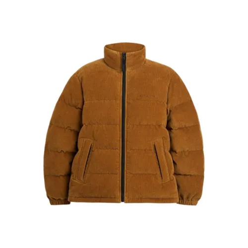 COACH Corduroy Down Jacket Down Jacket Men's Light Brown