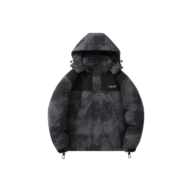 SESAME STREET Down Jacket Unisex-8