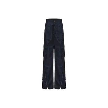 VANN VALRENCÉ Cargo Pants Women's Navy Blue