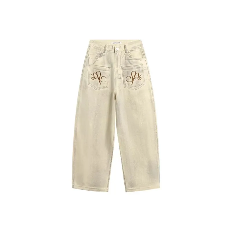 LPMX Jeans Unisex Apricot-0
