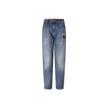 Automobili Lamborghini Jeans Unisex Blue