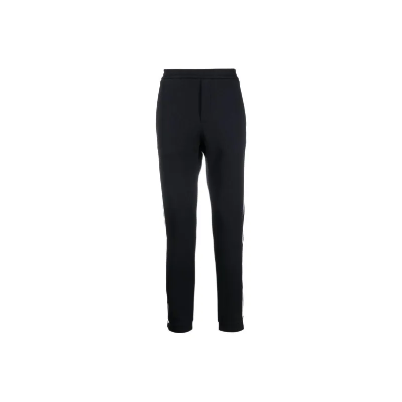 EMPORIO ARMANI Side stripe Straight Trousers-0