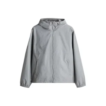 H&M Jackets Men Gray