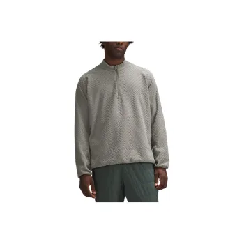 Lululemon Textured Fleece Hiking Half Zip Jackets & Coats Men's