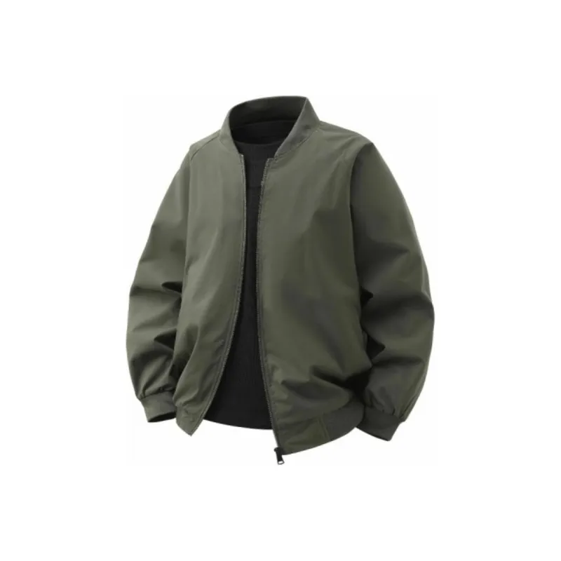 FFOMKE Jackets Coats Unisex Army Green-0