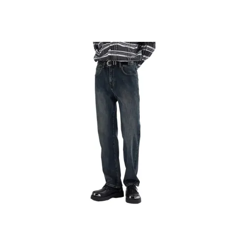 WILD LEADER Jeans Men's [W4138R63C]Blue
