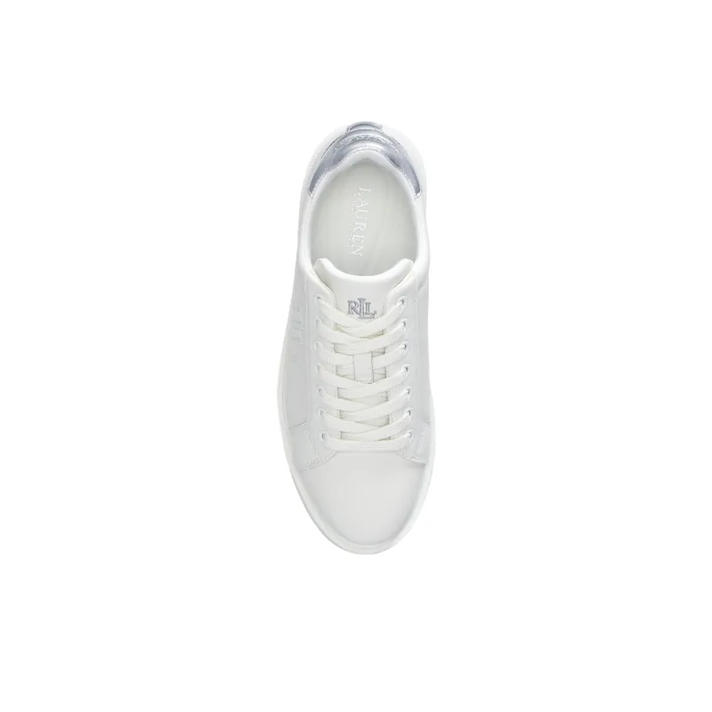 LAUREN RALPH LAUREN Ainsley Low Top Skateboard Shoes Women's White-3