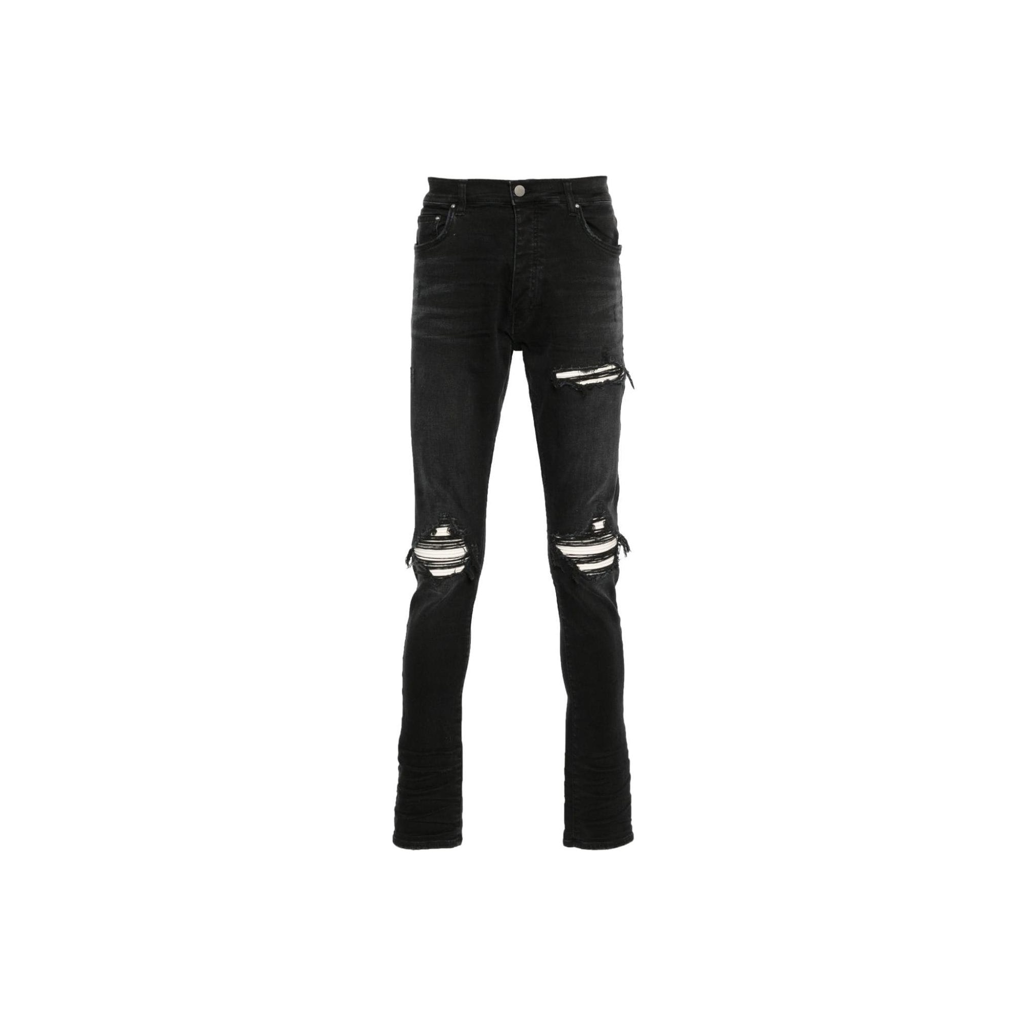FENDI Straight-Leg Ff Jacquard Jeans - POIZON