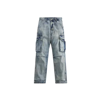 KITH Cargo Pants Men's Punk Blue