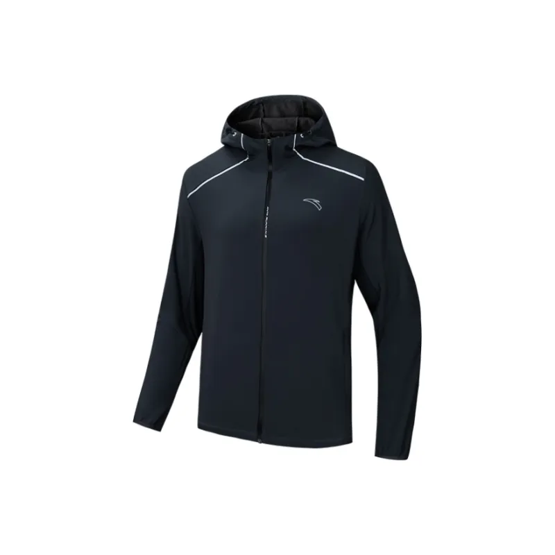 Anta Running Collection Jackets Coats Men's Dai Mo Gray-0