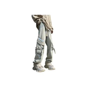 Qnxeey Jeans Unisex