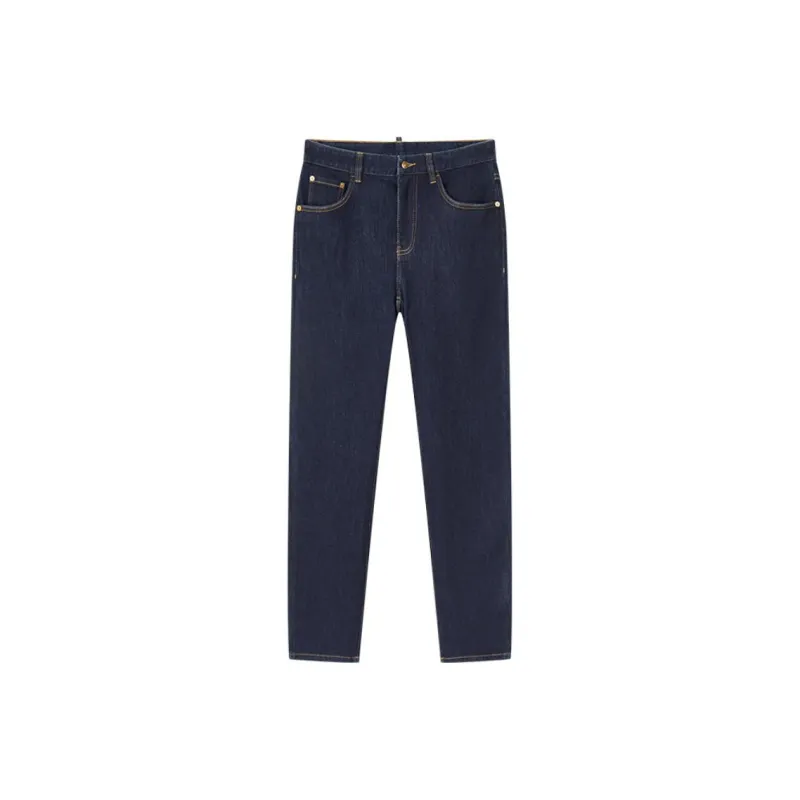 DEGAIA Jeans Men's Dark Denim Blue-0