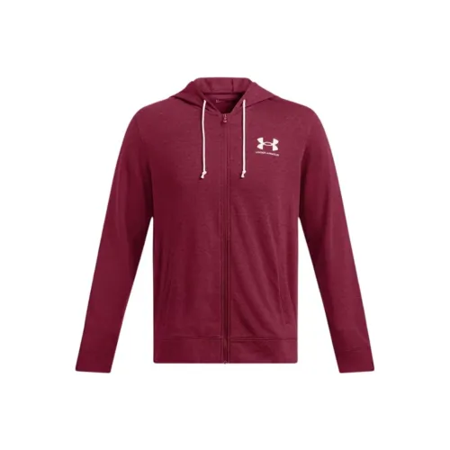 Under Armour Rival Jacket Men's Dark Red