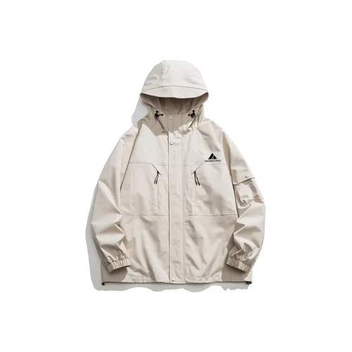 SNOW FLYING Jackets Coats Unisex Beige Apricot